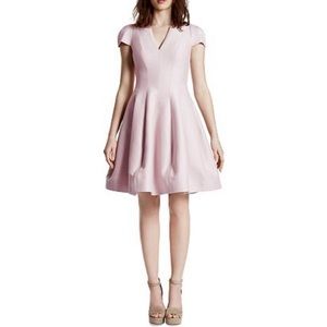 Brand New Halston Heritage Blush Pink Tulip Dress
